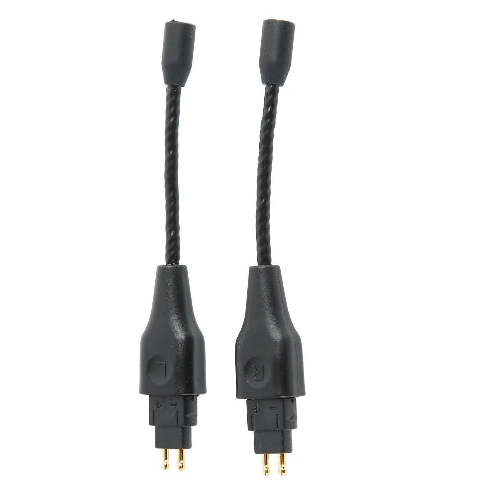 2PCS Gold Plated Interface MMCX Adapter Cable Lossless Sound Cable for HD650 HD660 S HD6XX HD600 HD580 HD535 HD545 HD565 HD265