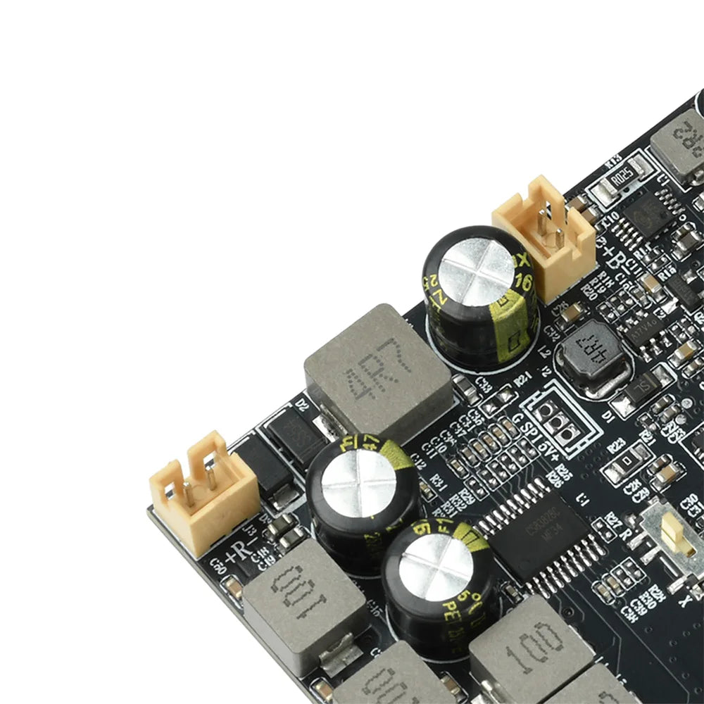 TWS Bluetooth Amplifier Module 2*10W Dual Channel Bass Enhancement Algorithm Amplifier Board Type C for DIY Audio Projects