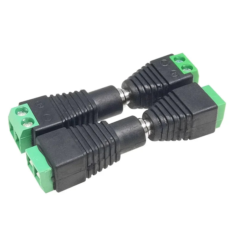 5/20pcs 12V DC Power Connector 5.5mm*2.1mm Power Jack Plug Barrel Adapter,DC Power Connector