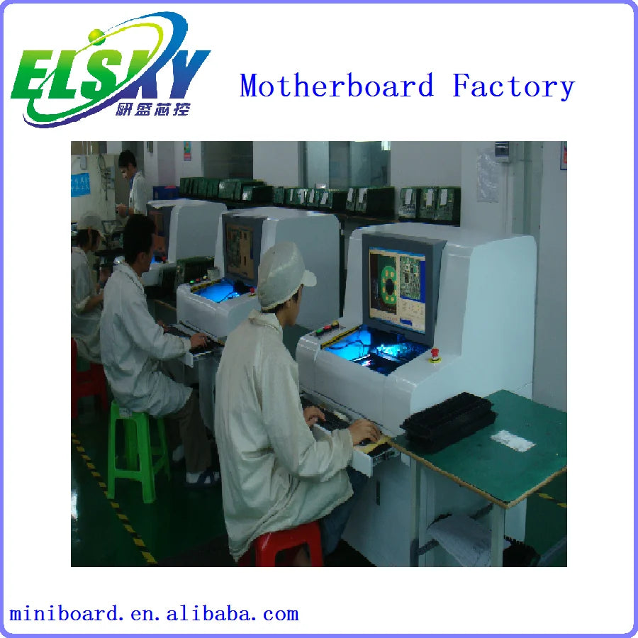 Factory X86 Mini-ITX Motherboard and Processor Kabylake 7th Generation Core I3 I5 I7 DDR 16GB VGA HD-MI EDP/LVDS
