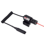 Mini Laser Pointer Red Dot Laser Sight with 635-655nm Adjustable 11mm/20mm Rail Mount Toy Gun Pistol Laser Sight