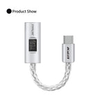 JCALLY JM7 Max TypeC/Light-ning To 3.5mm Digital Audio Cable DAC CX31993 For Android/Apple Adapter Decode Amp 32bit/384KHz