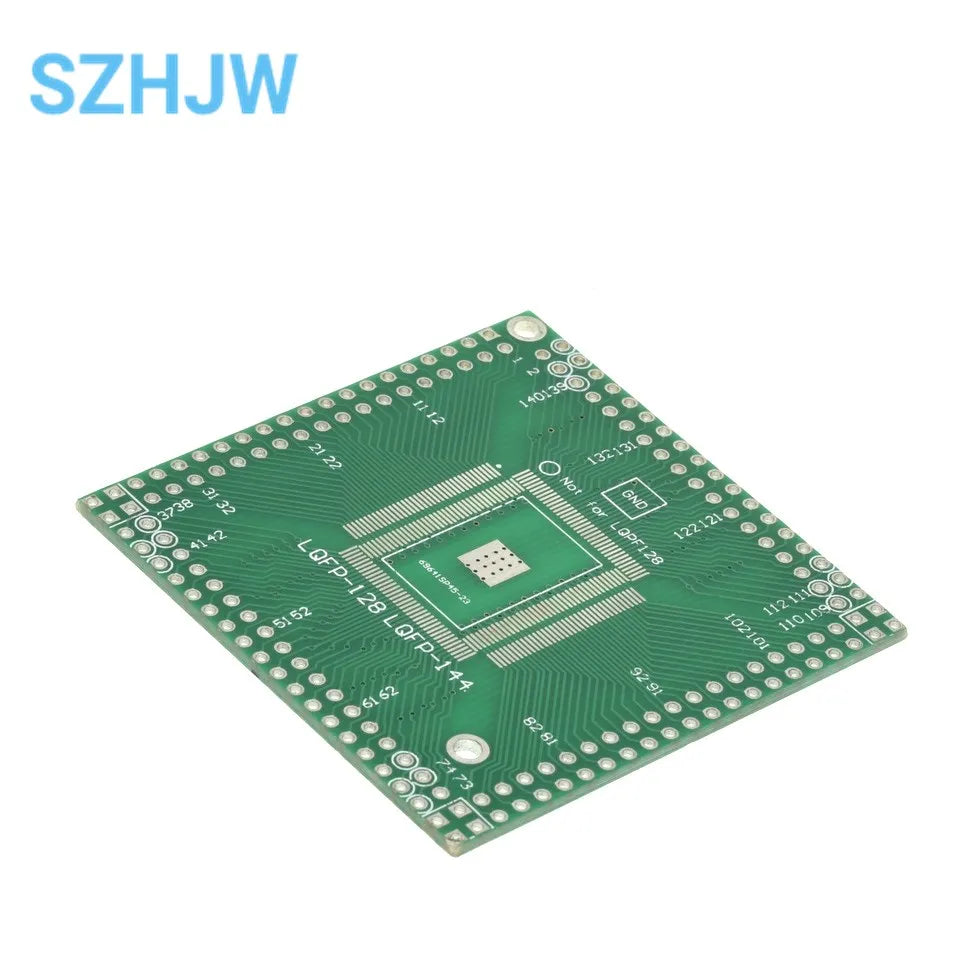 5pcs QFP/EQFP TQFP/LQFP144/128 Strips into DIP CPU Empty Board Transfer Board FPGA