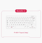 Raspberry Pi 400 Personal Computer or Kit,Quad-core 64-bit Processor 4GB of RAM ,WiFi Dual-display Output For 4K