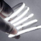 3mm 5mm PCB Battery Power COB LED Strip Light 5V Warm Natural White Blue Red Green Pink Tape 320LEDs 8mm High Density Flex Lamp