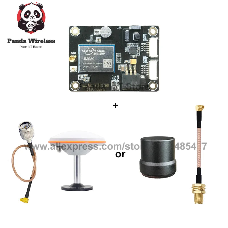 UM980D2 EM-980D2 RTK Multi Frequency GPS Module BDS High Precision GNSS Module GLONASS Galileo UM980 Replaces ZEDF9P GNSS