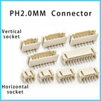 Tape packaging JST SH1.0/MX1.25/ZH1.5/PH2.0/XH2.54 Connector 2 3 4 5 6 7 8Pin SMT SMD Vertical /Horizontal Type Socket Housing