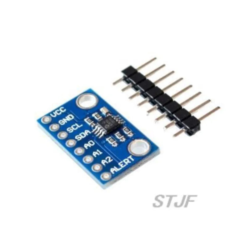High Accuracy Temperature Sensor MCP9808 I2C Breakout Board Module 2.7V-5V Logic Voltage for Ardunio in Stock