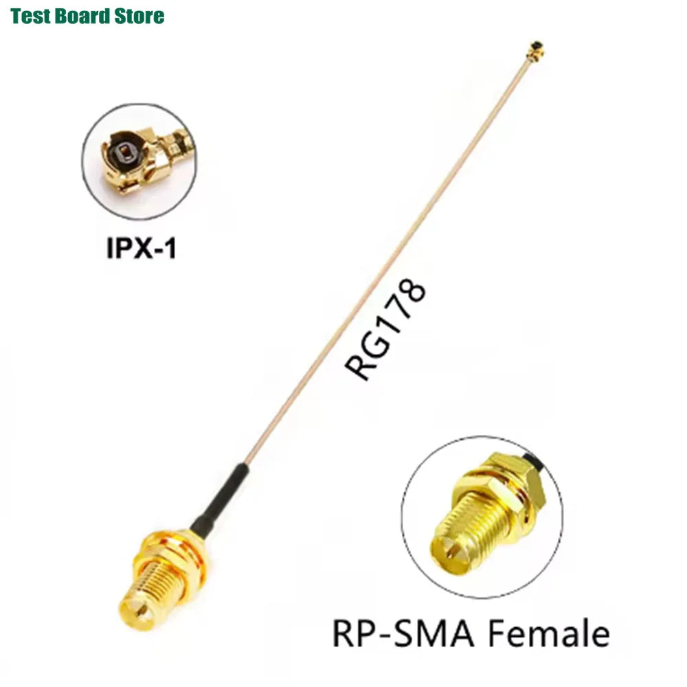 1/2/5Pcs RP SMA Pigtail Cable RG178 1.13 SMA Female Connector To UFL/U.FL Cable for WiFi Antenna Extension