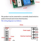 DC 6V 12V 24V PWM DC motor speed controller forward and reverse switch Linear actuator motor controller adjustable Speed Control