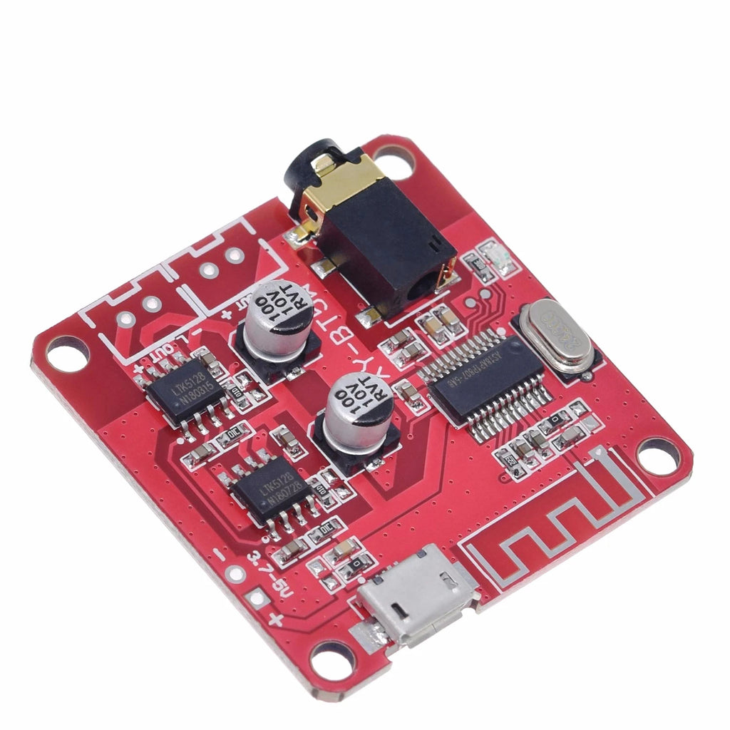 DC 3.7~5V Bluetooth 5.0 Audio Receiver 5w+5w Stereo Power Amplifier Board