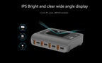 ToolkitRC Q4AC 4x50W 5A AC 100W 4 Port DC Smart Discharger Charger XT60/XT30 Optional for 1-4S Lipo Battery