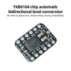 TXB0104 Bidirectional Logic Level Shifter Module Auto Direction Sensing 3.3V/5V Logic Converter for I2C SPI