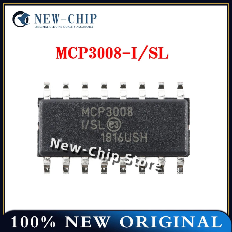 5PCS-100PCS/LOT   MCP3008-I/SL   SOP16   MCP3008   New Original