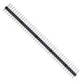 10PCS 1X40Pin 2.54mm Single Row Male Header Connector PCB Pin Strip Breakable Pin Header for Arduino Yellow Red White Black 2.54