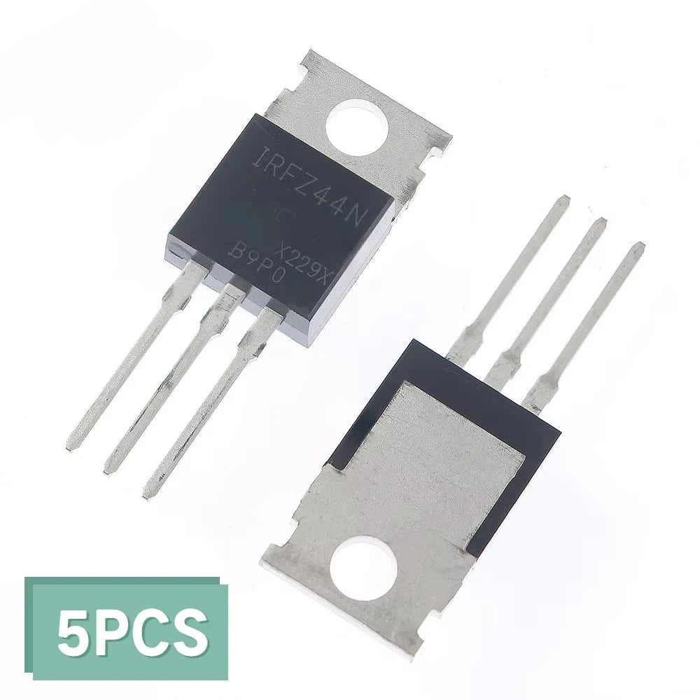 5/10/25PCS Mosfet IRFZ44N TO220 Transistor Kit IRFZ44N TO-220 High Power Transistors IRFZ44 49A 55V Field Effect Transistor