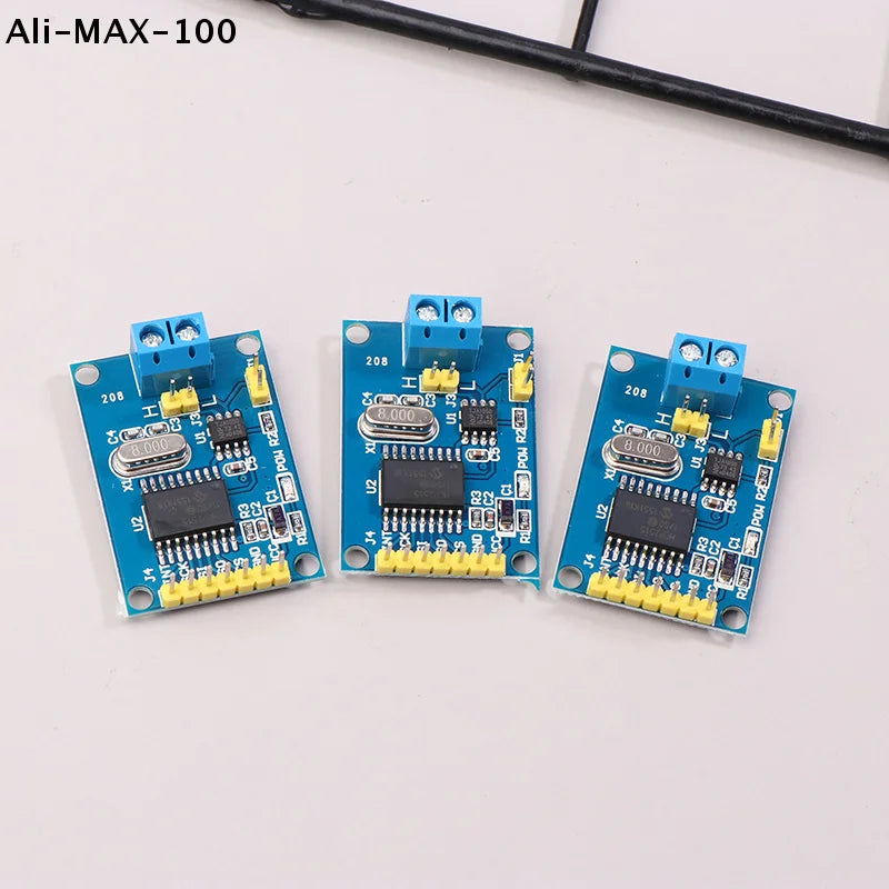 【Rw】MCP2515 CAN Bus Driver Module Board TJA1050 Receiver SPI For 51 ARM Controller Interface Module For Arduino DIY Kit