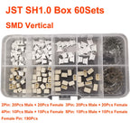 JST Box SH1.0/MX1.25/PH2.0/XH2.54/VH3.96/SM2.54/SYP Pitch Connector Terminal Kit SMD/Straight/Right Angle Type DIY