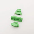 1Set 15EDGWC 3.81mm Pitch Through Wall Pluggable PCB Terminal Block Connector 2/3/4/5/6/8/9/10/12Pin Plug + Pin Header Socket