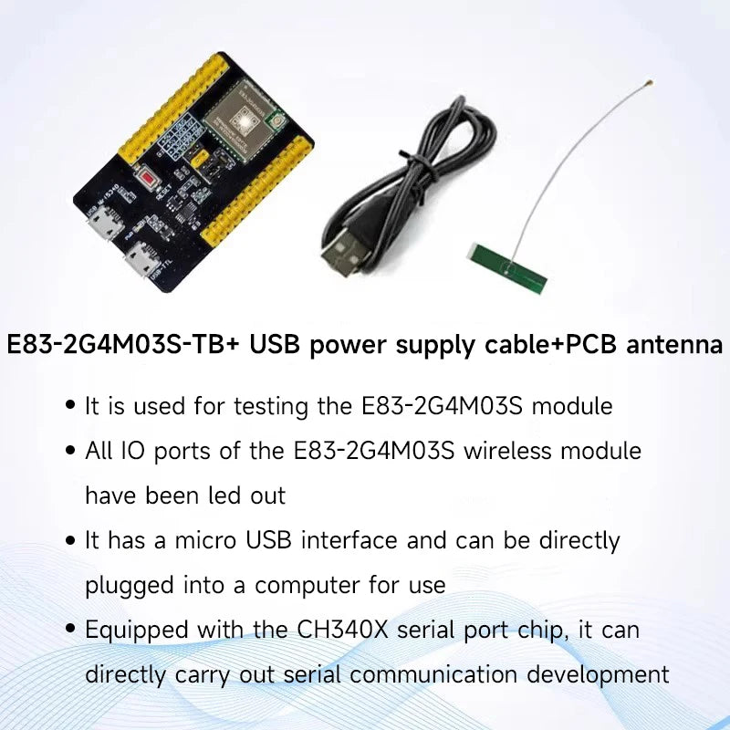 nRF52840 nRF52833 Zigbee BLE5.1/5.0 Wireless Module CDEBYTE BLE Mesh Low Power Consumption Small Size SMD BLE Module