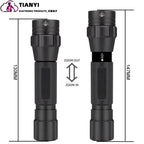 IR 850nm&940nm Latest Infrared Chip LED Zoom Night Vision Infrared Fill Light Tactical Hunting Zoom Flashlight IR Lighting Light