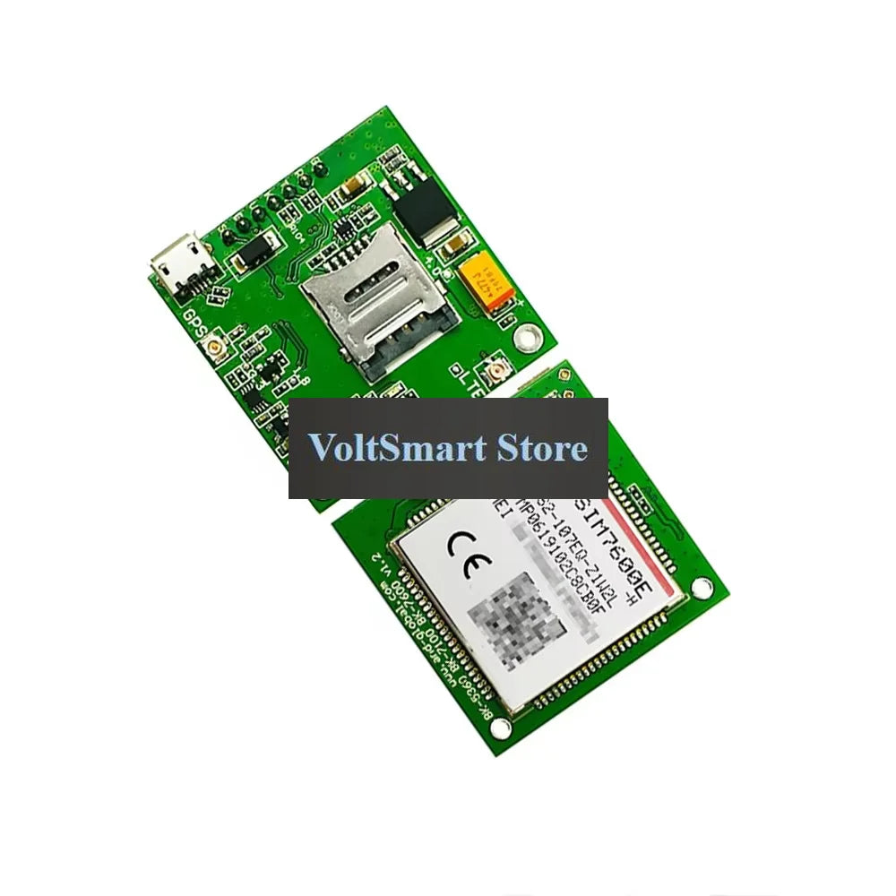 VoltSSIM7600E-H LTE Cat4 Module Breakout Board Low Cost SIM7600E Core Board LTE-FDD B1 B3 B7 B8 B20