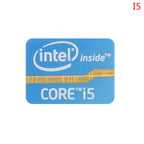 1pc/5pcs Mini DIY Sticker For 4th Generation Cpu Intel Core I3 I5 I7 I9 Logo Sticker LOGO Label Laptop Notebook Decoration
