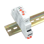 Multi-function Time Relay 220v 24v 12v AC DC Timer On Off Delay Relay Modular Switch by Din Rail