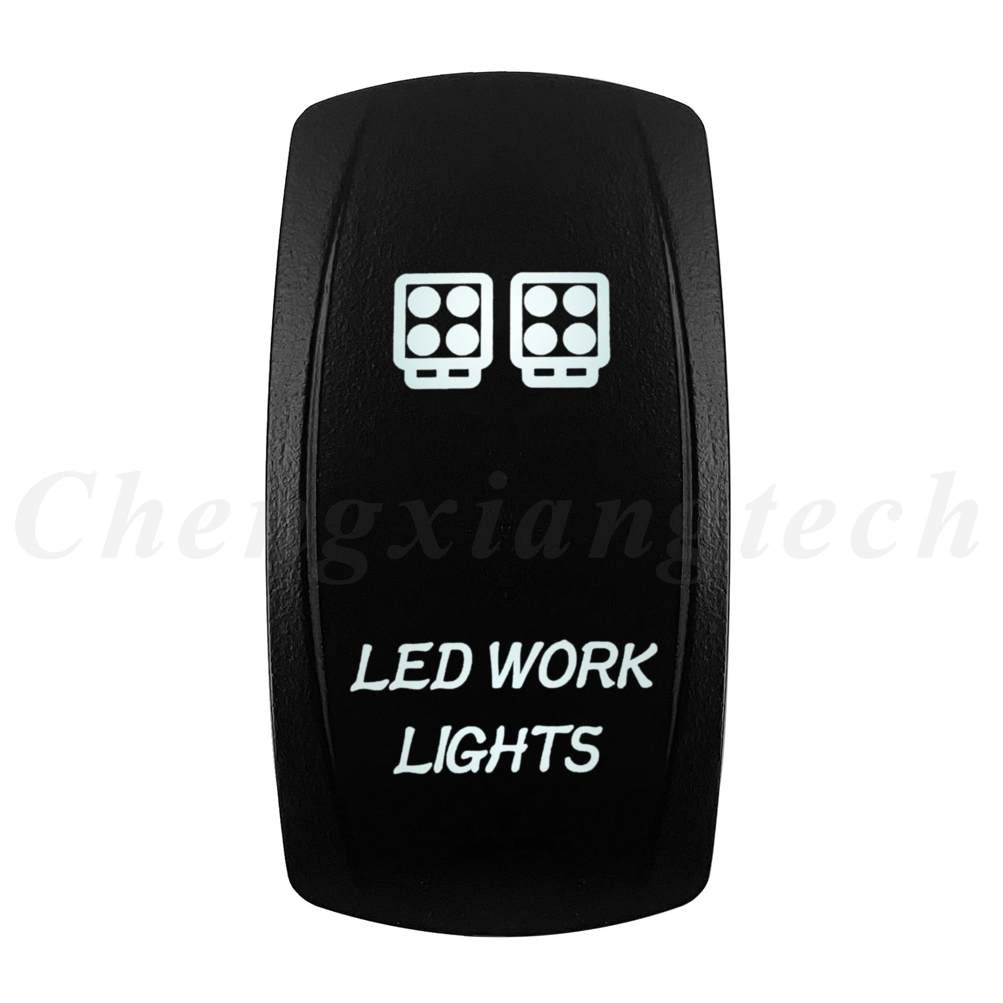 Marine 12V 24V White Led On Off Rocker Switch 5Pin SPST Momentary Switch DPDT ON OFF ON 3-Way for Car Boat Carling 4X4 Narva
