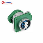 CNLINKO M24 Fiber Optic Connector LC High Performance Single Mode Conenctor Quick Assembly Waterproof IP68 for Networking FTTH