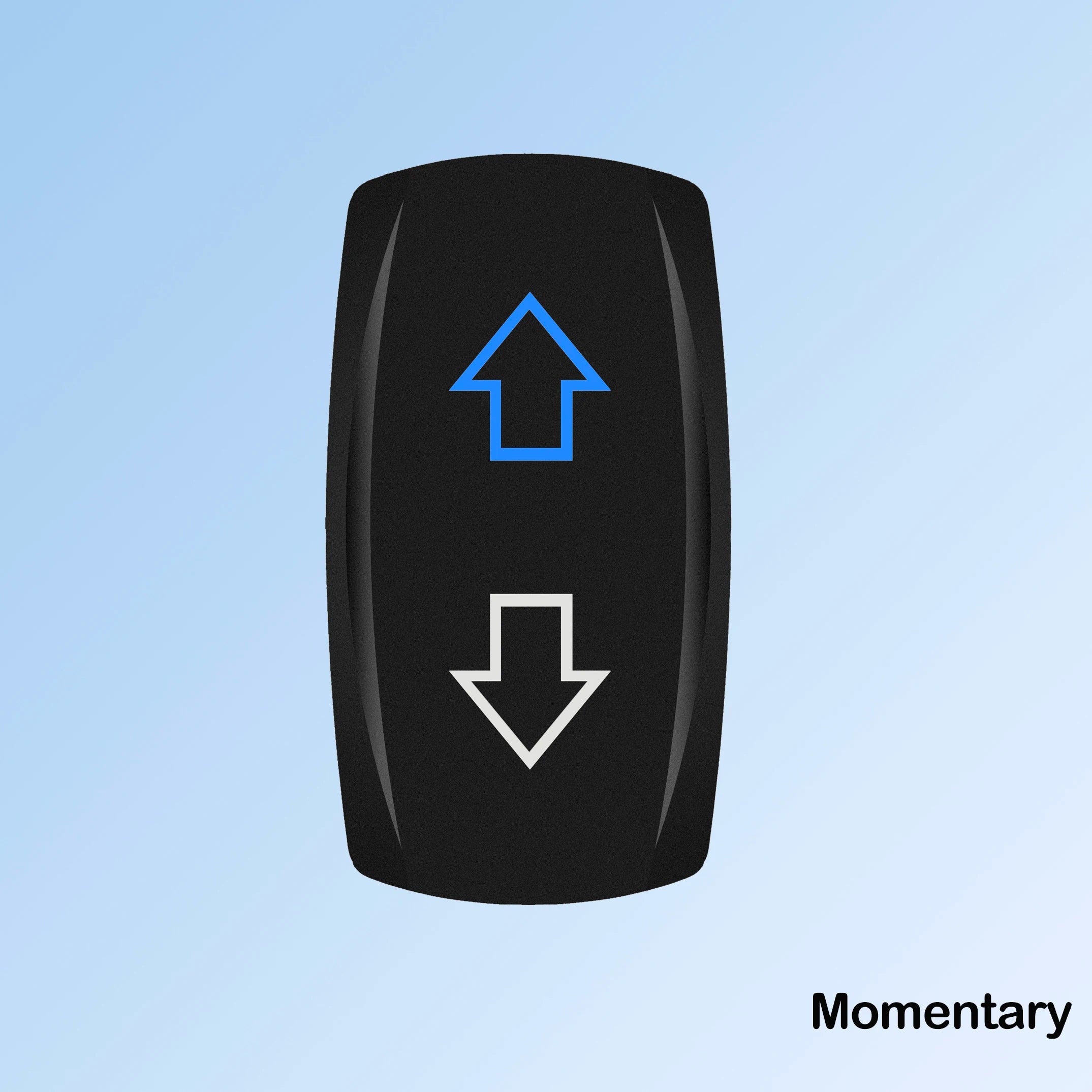 ARROWS 6Pin (ON)-OFF-(ON) DPDT Momentary Switch12V UP/DOWN Polarity Reverse Rocker Switch for ARB/Carling/NARVA Replace
