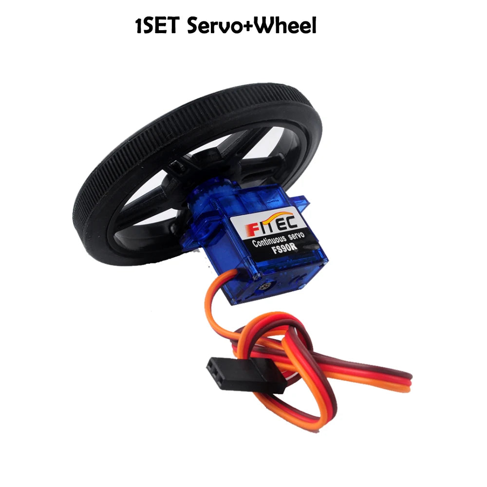 Feetech FS90R Micro Servo 360 Degree Continuous Rotation 4.8-6V 1.5KG RC Servo Motor 9g for Arduino Robotic Helicopter Airplane