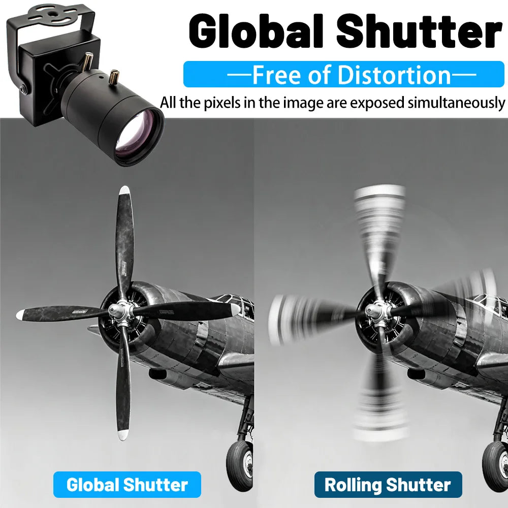 10X Zoom USB3.0 Global Shutter Camera Industrial Metal Box 2.3MP 120FPS High Frame Rate Varifocal Lens Plug Play For Video Live