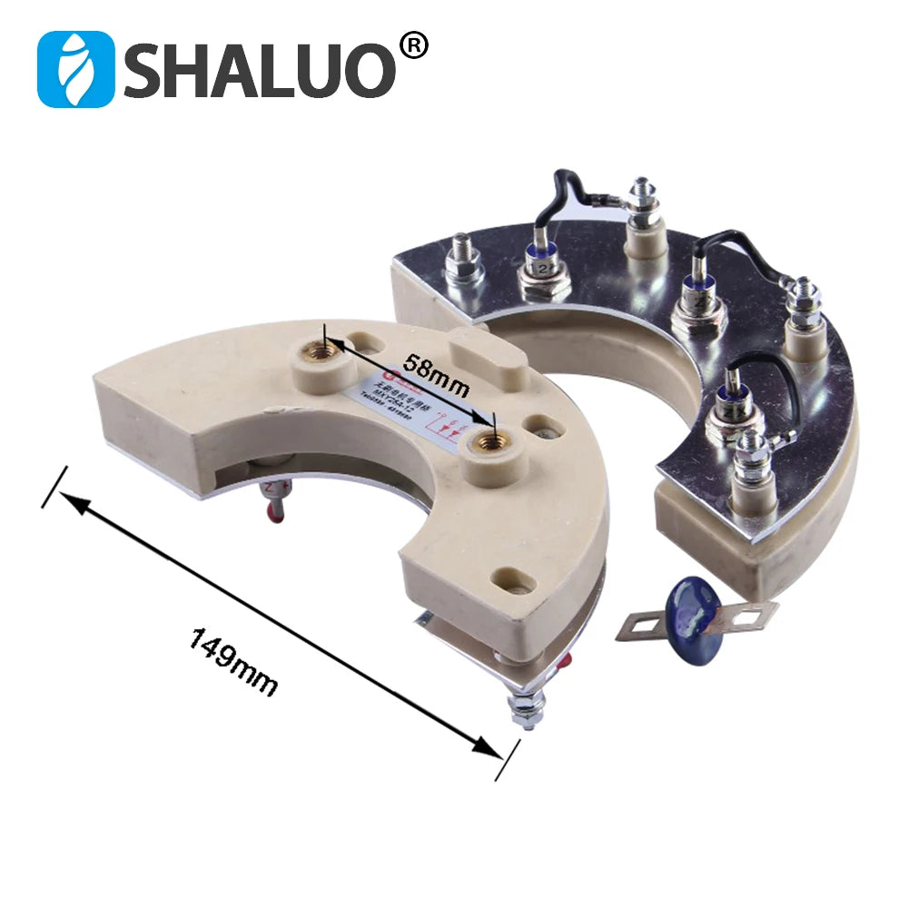 25A 40A 50A Diesel Generator Diode Rectifier Module Assembly for 50 to 300kw Brushless Generator Bridge Retifier Kit Accessories