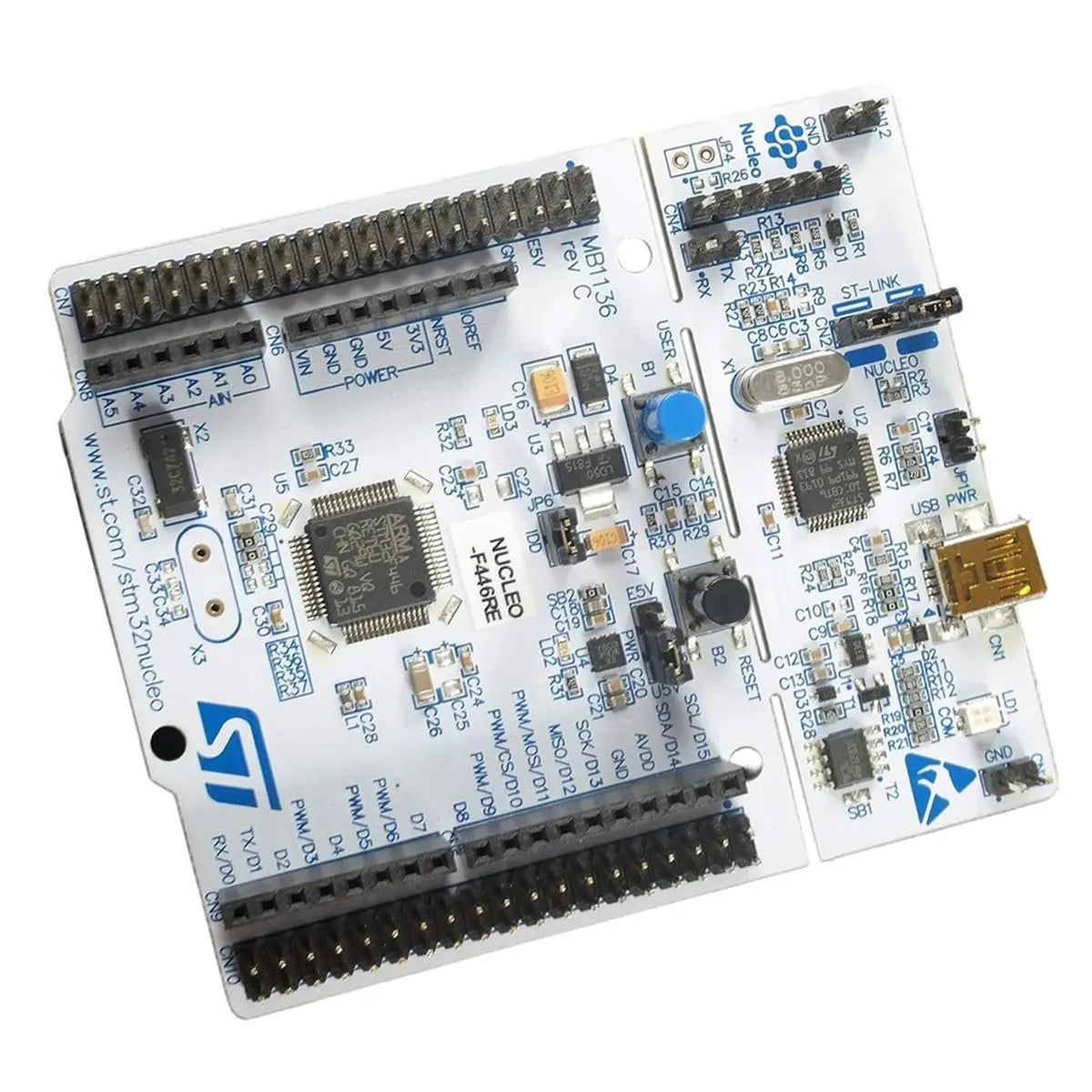 Digital Essentials STM32 Nucleo Development Board with STM32F446RE MCU NUCLEO-F446RE DEV EVA Evaluation Board