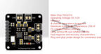 FDC2214 Capacitive Sensor Module 1PCS/2PCS Gesture Recognition Paper Counting Liquid Level Measurement for Electronics