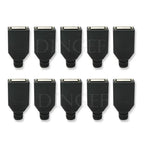 5PCS Type A Male Female USB 4 Pin Plug Socket Connector With Black Plastic Cover Type-A DIY Kits ibuw