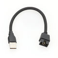 USB A Male to 9‑Pin Motherboard USB Header Extension Cable USB2.0 Mainboard Front Panel Internal Adapter Cord