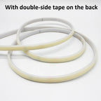 AC220V COB LED Strip Light IP67 Waterproof Flexible Ribbon 2Pin Wire/EU Plug Tape Lamp 3000K/4000K/6000K Outdoor Linear Lighting