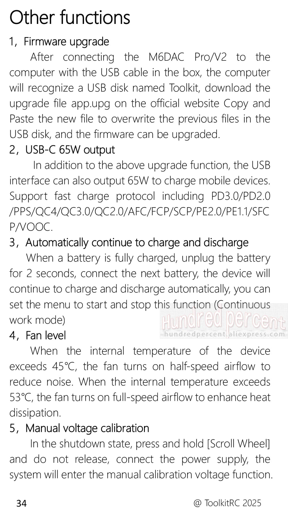 ToolkitRC M6DAC PRO V2 Intelligent Charger Dual Channel AC 200W DC 800W 16A Lithium Battery 1S 2S 3S 4S 5S 6S LiHV Lipo PD65W