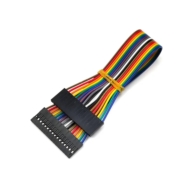 1PCS 2.54MM Pitch Dupont Line Female / Male 16/20Pin Dupont Cable Connector 10/20/30cm Double Headed 16P 20P Jumper Cable Wire
