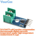 AD8495 Precision Thermal Coupling MCP9600 MAX31856 MAX31855 MAX6675 K-Type Thermocouple Amplifier Module Temperature Sensor
