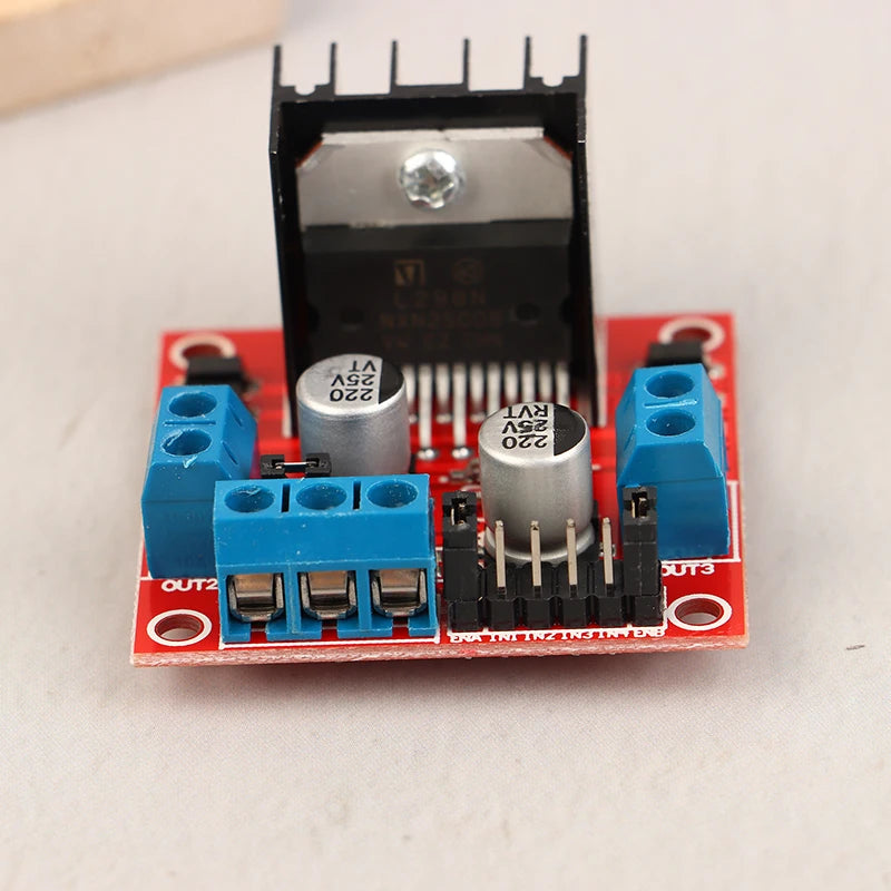 1PC 5V 2A L298N DC Motor Driver Module L298N Stepper Motor Smart Car Robot Breadboard High Power L298 DC Motor Driver