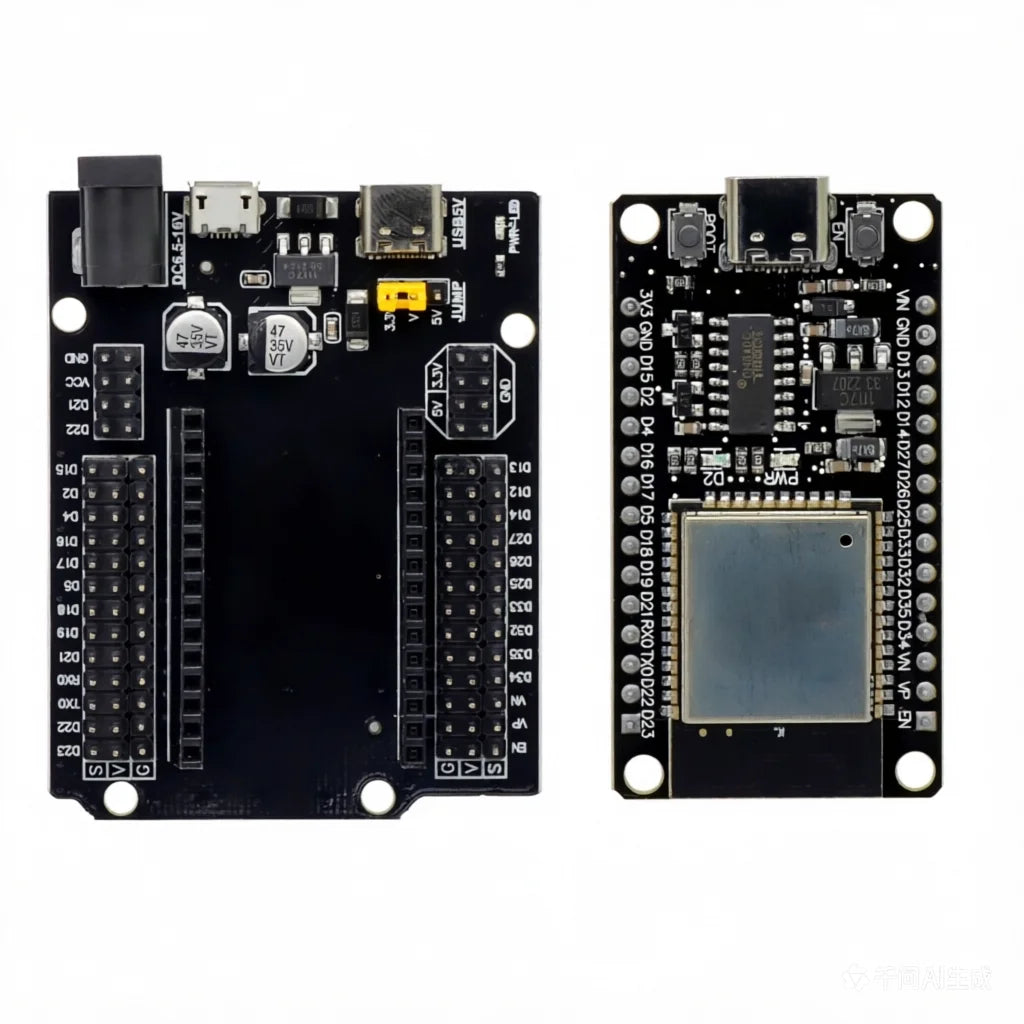 FOR ESP32 Development Board TYPE-C USB CH340C WiFi+Bluetooth Ultra-Low Power Consumption Dual Core FOR ESP32-DevKitC-32