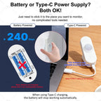 Zigbee /WIFI Human Presence PIR Motion Sensor Luminance Temperature Humidity Detector USB/Battery For Smart Life Tuya Z2M
