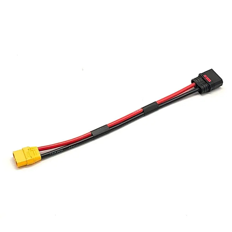 QS8 To XT90/XT6 Connector Cable QS8 To XT90 Connector Cable Anti-Sparking To XT90 Adapter Wire XT90 Adapter Wire