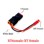 XT60 XT T Plug Female to Male JST Male / Female Adapter For RC Helicopter Quadcopter LiPo Battery Plug Connector