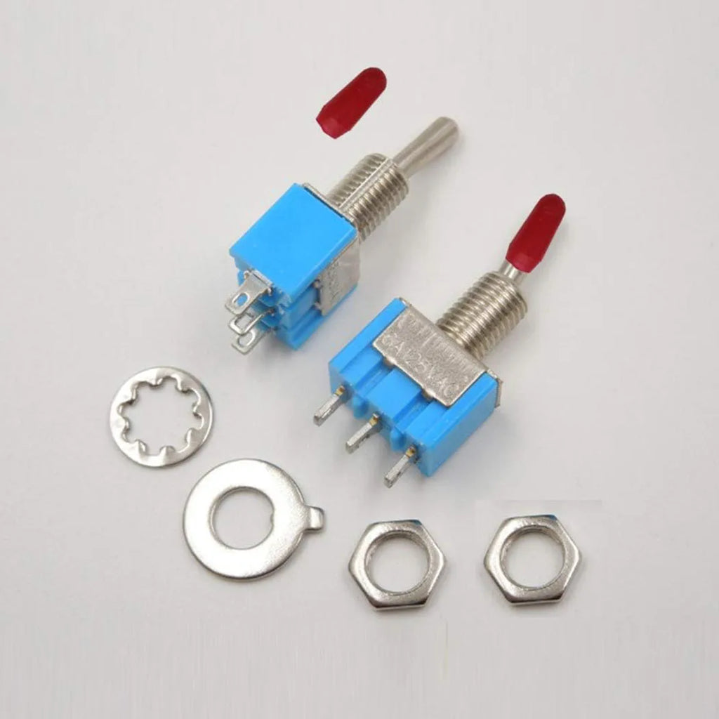 Toggle Switch,ON/Off SPST Switch with Pre-soldered Wire,3v/5v/12v/24v/72v/110v/220v/240v/Mini Toggle Switches for car,Truck