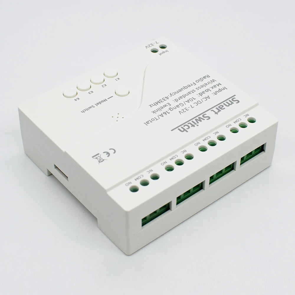 1/2/4CH EWeLink WIFI Smart Switch 7-32V 85-250V 220V Wireless Remote Control Relay Module For Garage Door Access Alexa Google