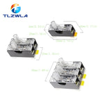 6X30mm 220V Glass Fuse Holder FS-101 FS102 FS103 Din Rail Mount Single Pole 6*30 Fuse Casing 0.5A ~ 30A
